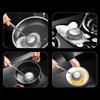 Professional Stainless Steel Scrub Cleaning Brush with Comfortable Handle