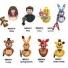 WM6074 WM6097 Anime mini Bouwstenen Figuur Foxy Beer Jongen Baby Actiefiguren Montagespeelgoed Kerstcadeau WM831 WM2017