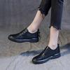 Women's Retro Leather Over-the-Knee Boots with Thick Sole and Velvet Lining - Versatile High-Top for Autumn/Winter