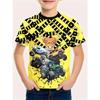 T-Shirt for Girls 3D Print Cute Dog Graphic T Shirts Summer Short Sleeves Casual Fashions
