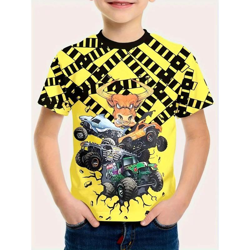 T-Shirt for Girls 3D Print Cute Dog Graphic T Shirts Summer Short Sleeves Casual Fashions