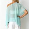 Leggero Sciarpa in Chiffon Con Protezione Solare UPF30+ Per Donne Estate Spiaggia Vacanza E Pendolarismo Quotidiano