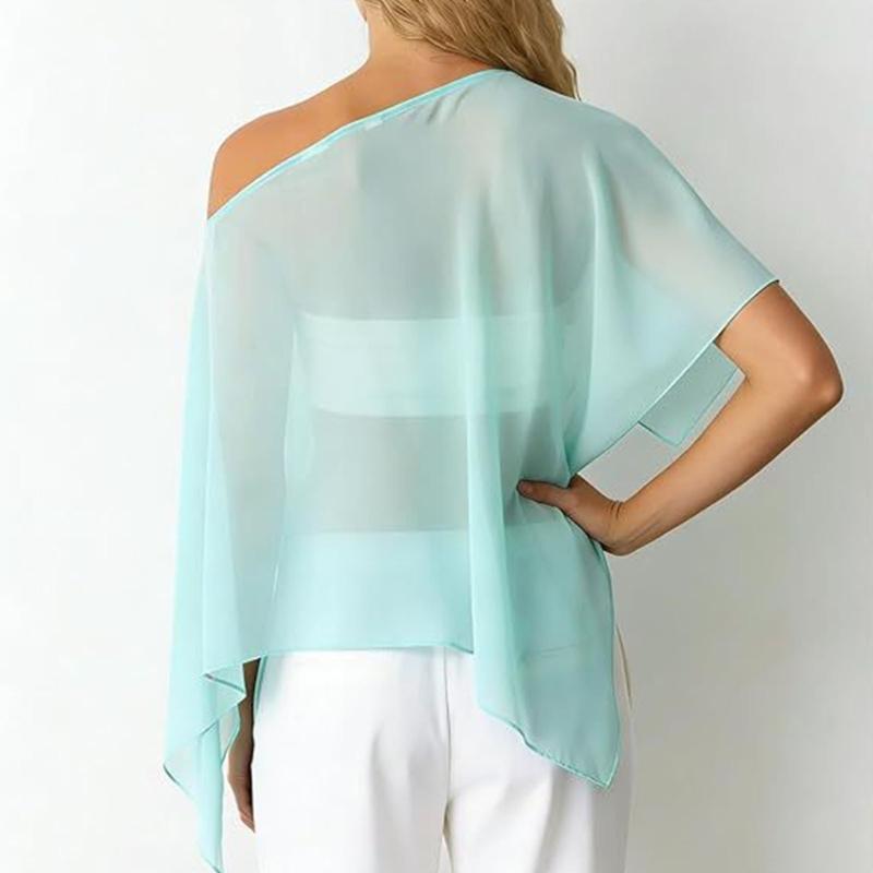 Leggero Sciarpa in Chiffon Con Protezione Solare UPF30+ Per Donne Estate Spiaggia Vacanza E Pendolarismo Quotidiano