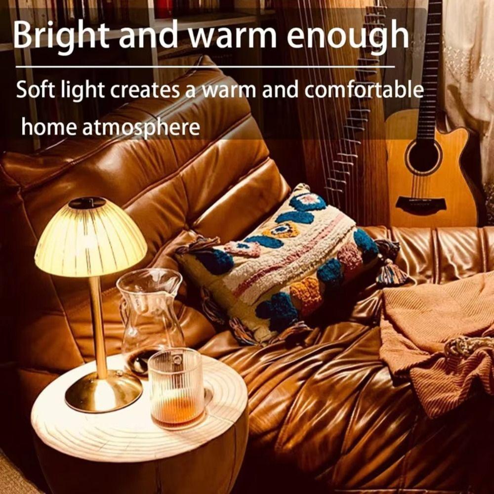Rechargeable Night Light Touch Sensor Bedside Lighting New Decoration Desk Lamps