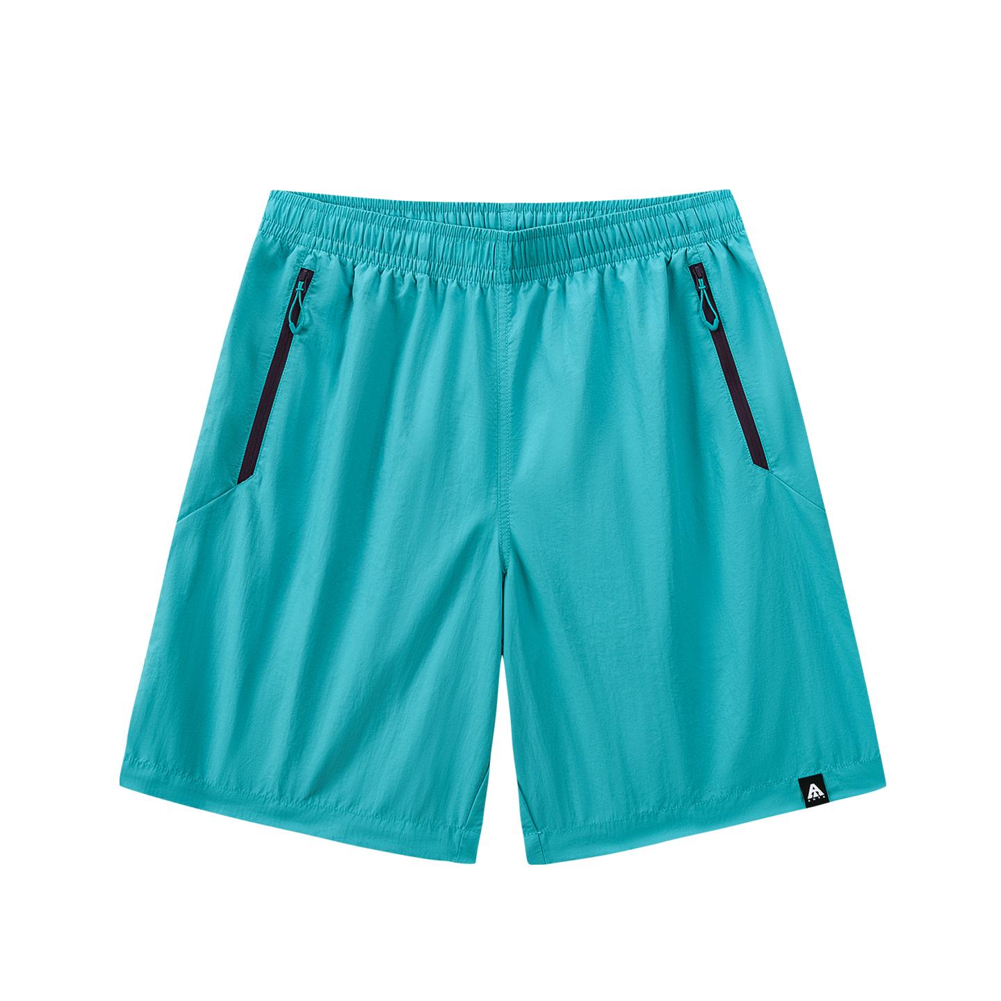 Anta Outdoors Woven Sports Shorts Summer Casual Men shorts Light-Sea-Blue 952626501-8 S
