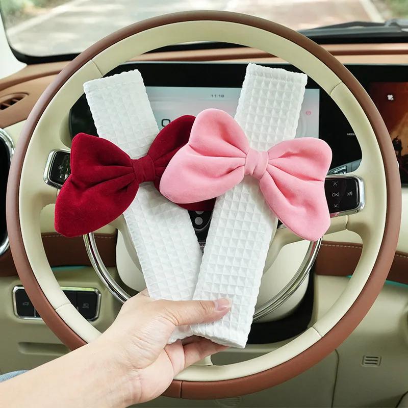 Car Seat Belt Cover Cute Sunflower Strangler Seatbelt Cover Creative Harness Cover Seat Belt Accessories Cute Car Accessories