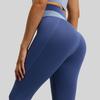 Juyatang Nude Splicing Yoga Pants High Waist Hip Lift Fitness Elastic Fitness Trousers Running Sweatpants