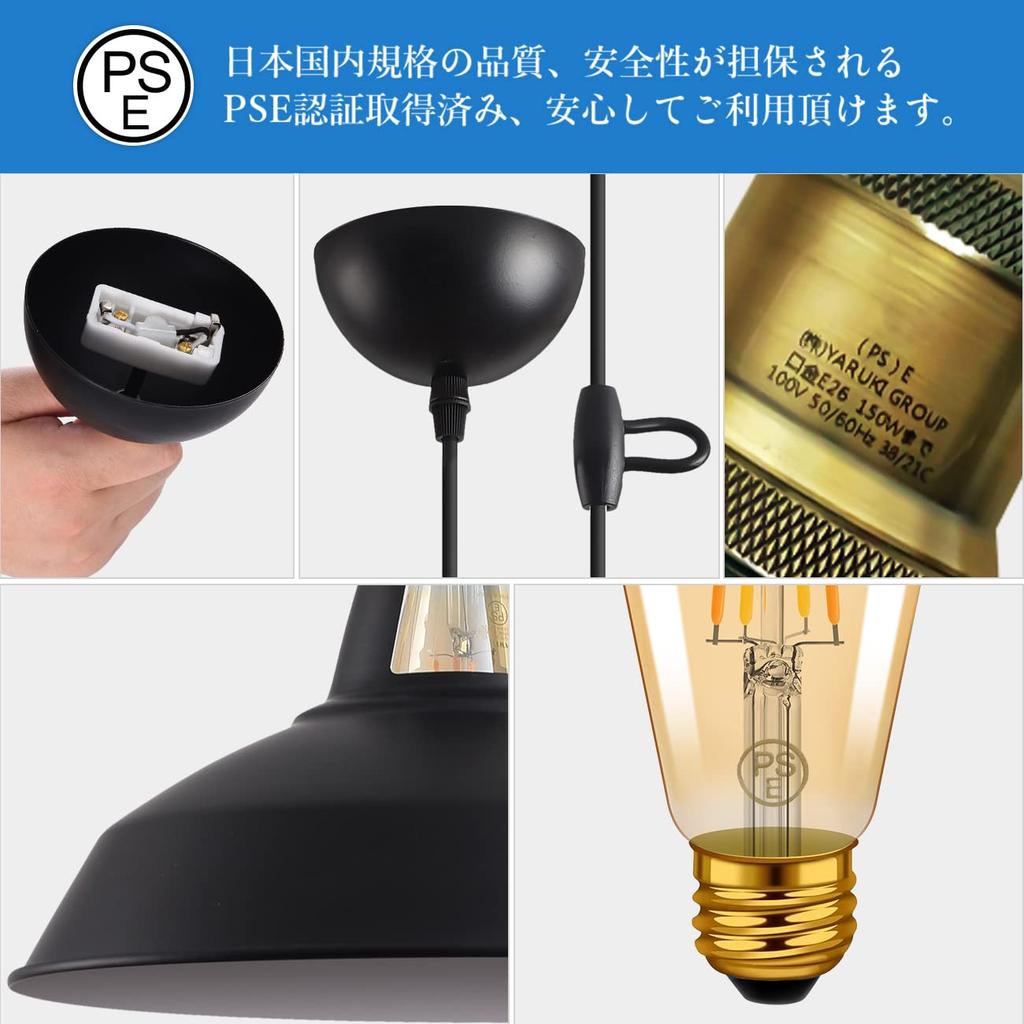 LVWIT Pendant E26 31cm Antique Retro Includes LED Bulb Color Temperature Edison 6W Power Remote 60cm Adjustable Interior Ceiling Cool Warm Night Retro