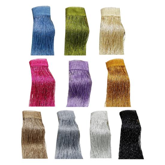2x1M Glitter Door Strings Curtain Doorway Window Bedroom Living Room Divider Blind Fringe Panel Wedding Party Hanging Decorative Tassel Screen