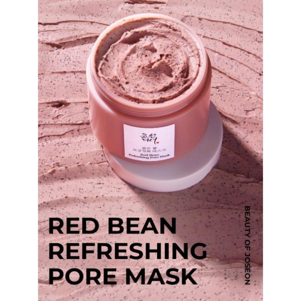 Beauty of Joseon Red Bean Refreshing Pore Mask (140ml) - Deep Pore Cleansing & Gentle Exfoliation