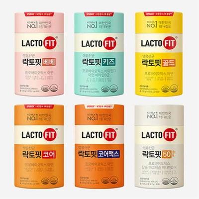 Lacto-Fit Probiotics Stick Supplement 1+1 Set Korean Gut Health Probiotic Powder