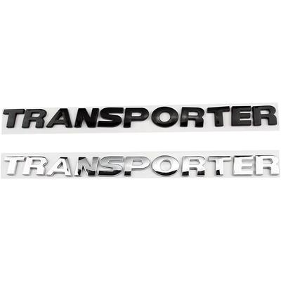 Car ABS Trunk Letters Words Logo Badge Emblem Decals Sticker For TRANSPORTER T4 T5 T6 T7 T8 Styling Accessories