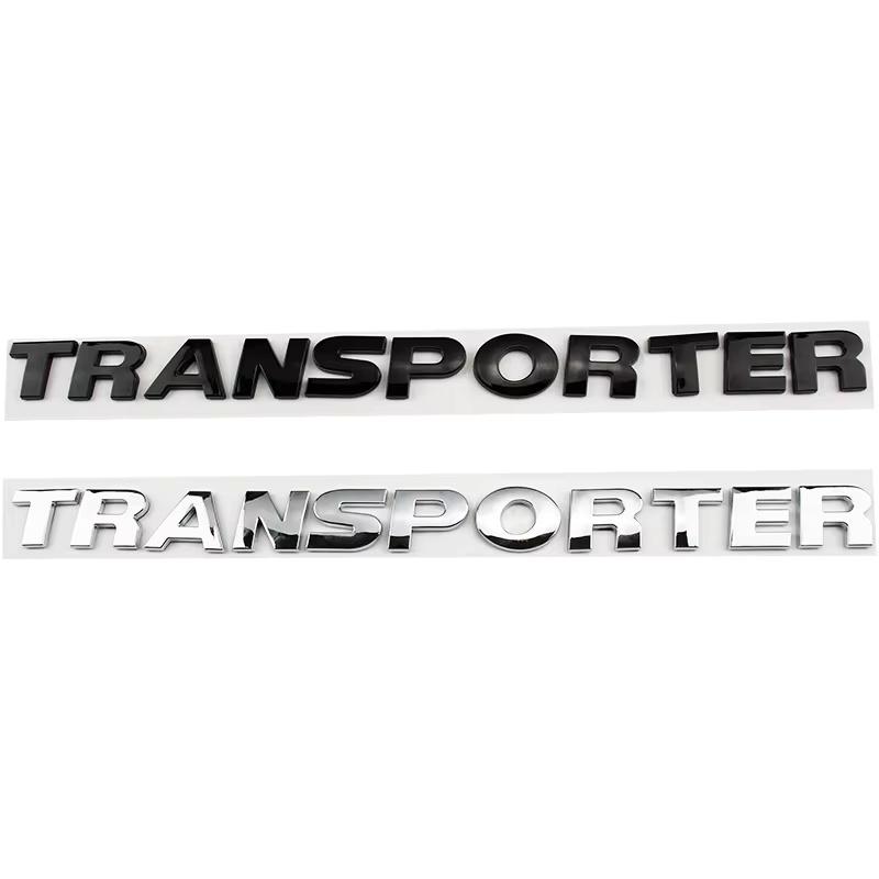 Auto ABS Bagagliaio Lettere Parole Logo Distintivo Emblema Decalcomanie Adesivo Per TRANSPORTER T4 T5 T6 T7 T8 Accessori Styling