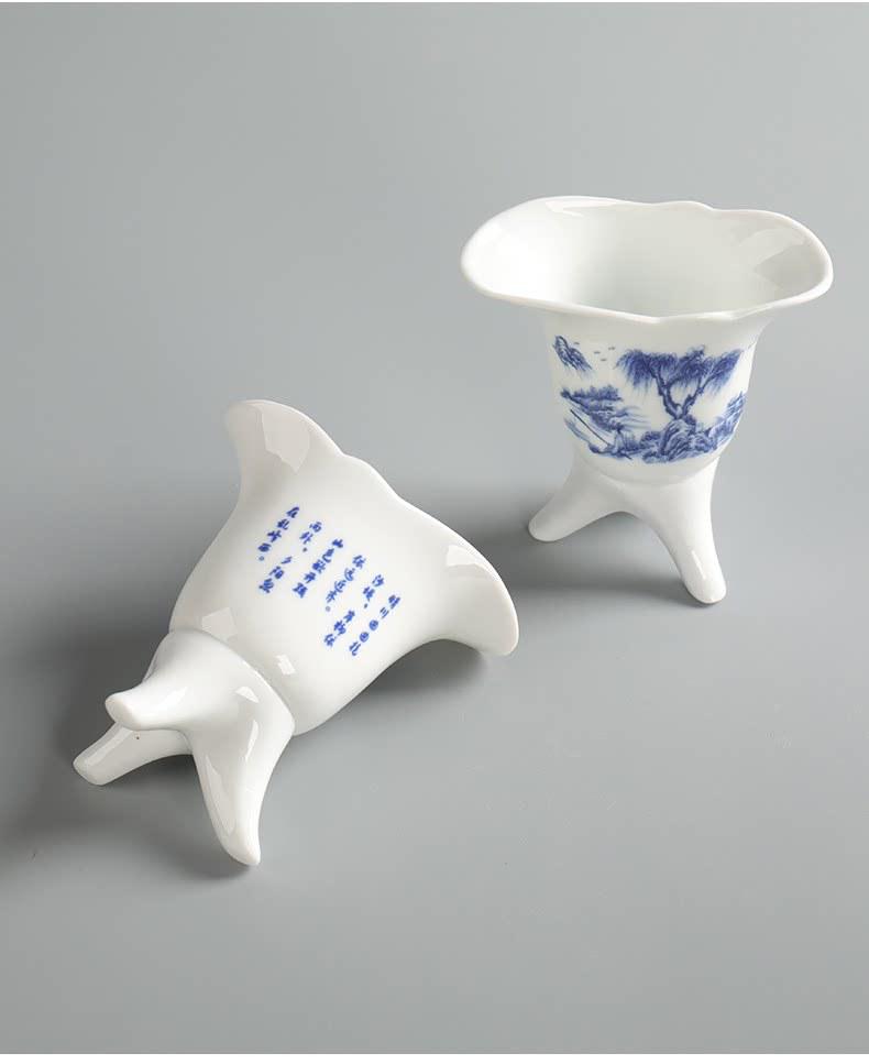 Emperor Celadon Ceramic Wine Set: Choose One or Two Retro Chinese Baijiu Cups