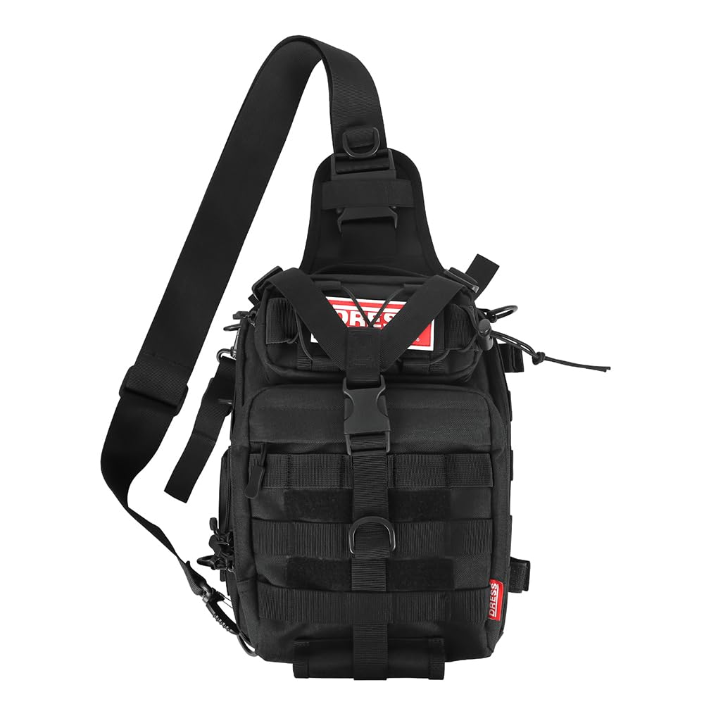 

Messenger Bag Fishing Rucksack Back Storage Bakutsuri Measure Compatible Rubber Patch Included High Strength Fiber [Dress] 2.0 BK/BK (Measurement App)