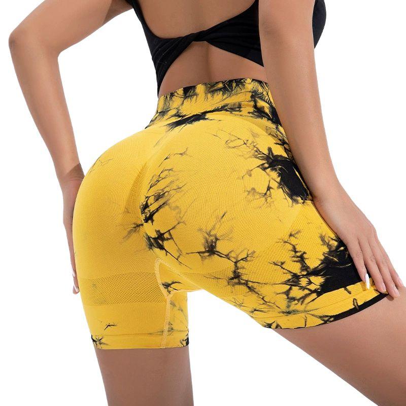 Dames High-Waisted Billenliften Atletische Hardloopshorts