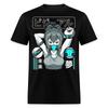 T-shirt anime sexy esthétique vaporwave waifu T-shirt masque fille anime