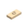 50pcs Building Blocks Modified 1x2 with 1 Stud and Groove Compatible with Major Brands 3794 MOC Bricks