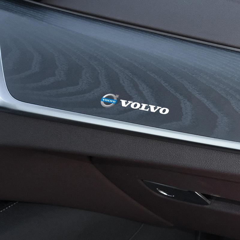 Kreativa klistermärken emblem Auto Dekor Dekaler Bilfönster Torkarklistermärken för Volvo R Design T6 AWD C30 C40 C50 C70 S40 S60 S70 S80