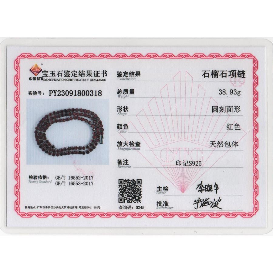 Bolaijewelry Light Luxury Fine Jewelry Natural Red Garnet Necklace Fashion Women's Anniversary Banquet Engagement Wear