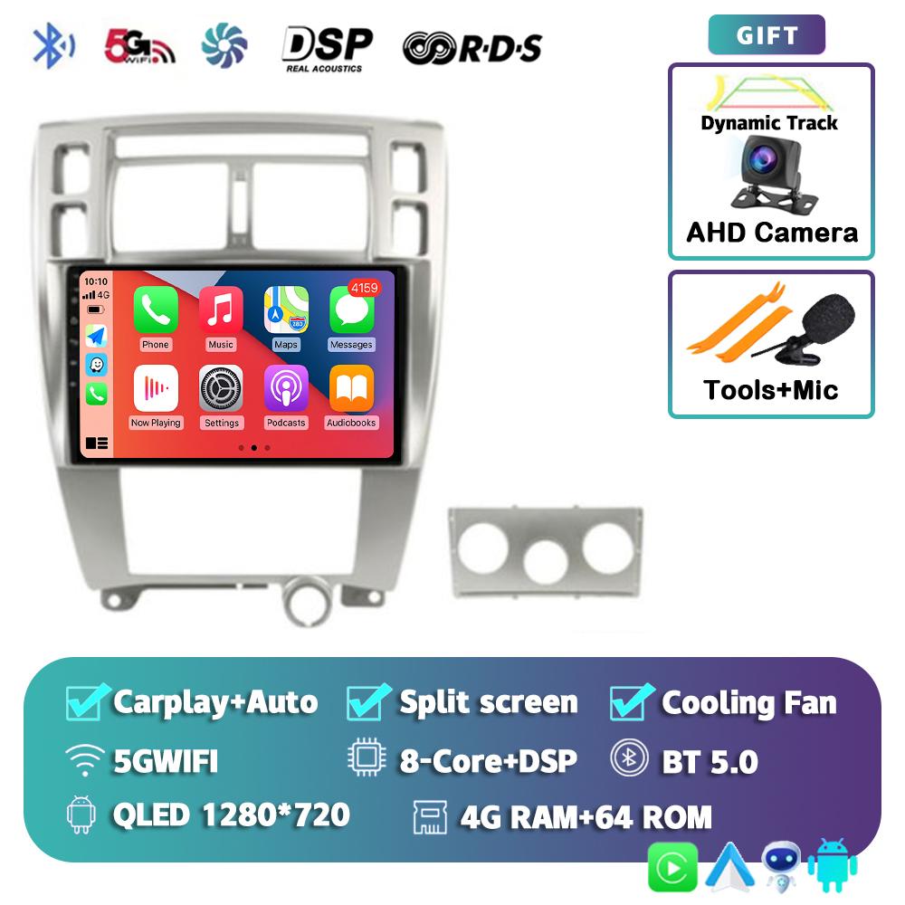 Android 14 Carplay Car Radio For Hyundai Tucson 2004 2005 2006 2007 2008 2009 Multimedia Video Player Navigation Stereo 2Din DVD