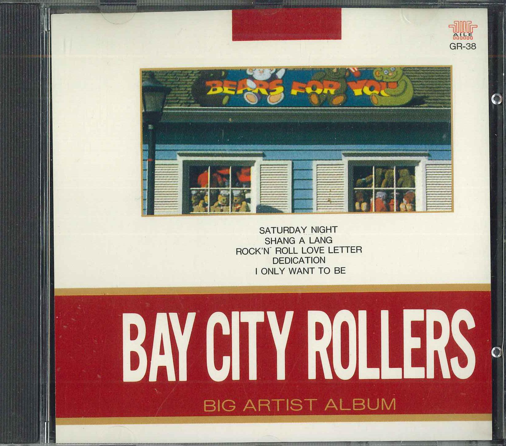 

CD BAY CITY ROLLERS - Big Artist ALBUM GR38 AILE Japan Rock Used