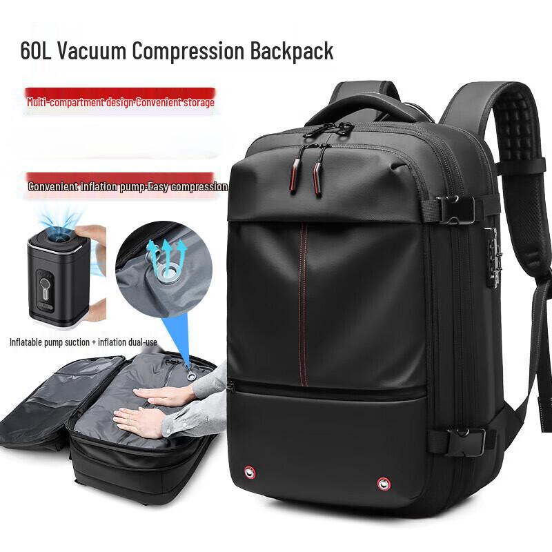 Zaino Business per Laptop a Compressione Sottovuoto da Uomo