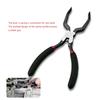 Spring Loaded One Handed Operation 8Inch Electrical Disconnect Removal Pliers Tool with Nonslip Grip for Tight Space