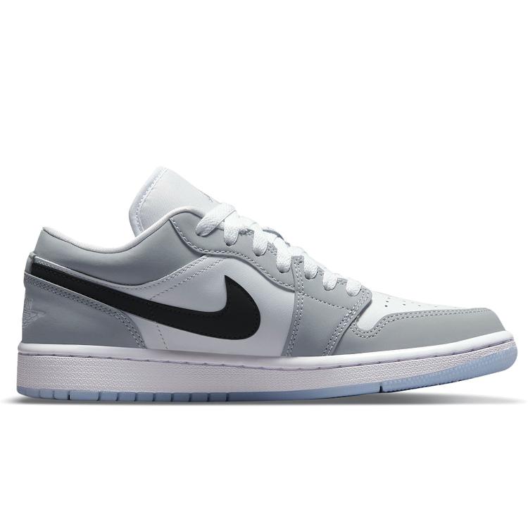 Jordan Air Jordan 1 Vintage Basketball Shoes Women's Low Top White/Gray DC0774-105(Team56-)