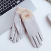 Warm Gloves for Women's German Velvet Plus Velvet Thickened Electric Vehicle Outdoor Cycling Sports Windproof Touch Screen Autumn and Winter Gloves