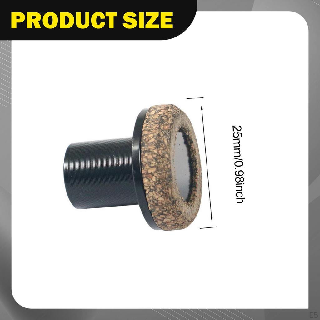 Fishing Pole Butt Cap Easy Installation Cork DIY Lightweight, Outdoor Sports, Stylish, Replace Part,