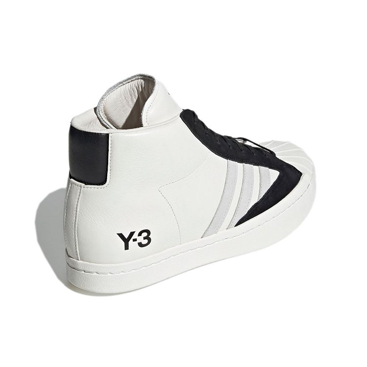Adidas Y-3 Yohji Pro Cream White Unisex Sneakers Grey-One Black H02577