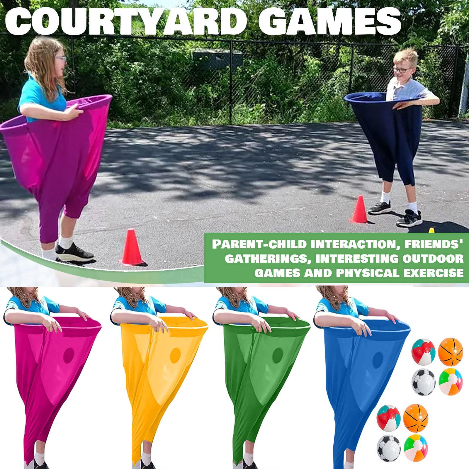 Grandma Pants Yard Game, Enjoy Super Fun - This Quirky Party Popular Game Can Bring Laughter And Vitality To Any Backyard Or Amusement ! giallo