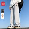 Men's Fleece-Lined Casual Straight Leg Pants