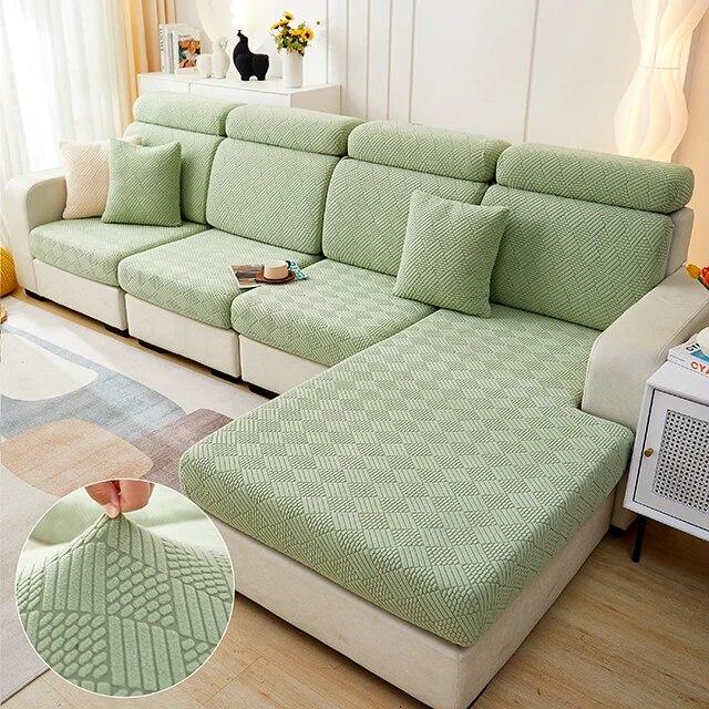 Elastic Sofa Covers for Living Room Sofa Cushion Cover Geometric Couch Cover Pets Corner L Shaped ChaiseSofa Seat Slipcover