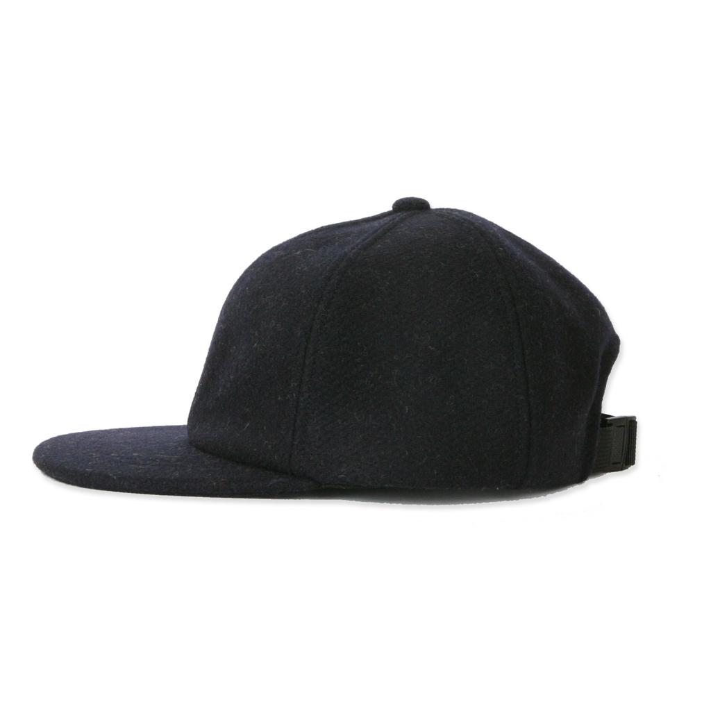 SWELLMOB Wool 6-Panel Standard Cap -Navy-