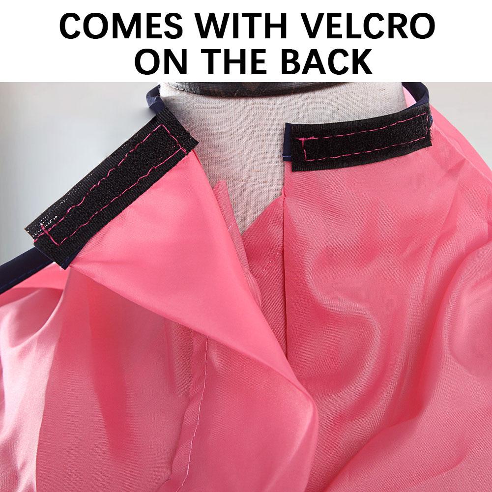 Adult Hair Cutting Cloak Waterproof Hair Trimming Cape Foldable Haircut Cloak Easy To Wear/Off Haircut Hairdresser Cloak