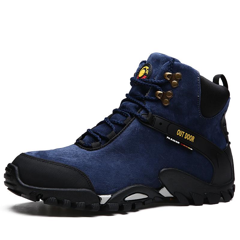 

Winter large size men s shoes outdoor shoes hiking shoes cotton shoes high top velvet warm wear-resistant non-slip snow boots sports shoes 46