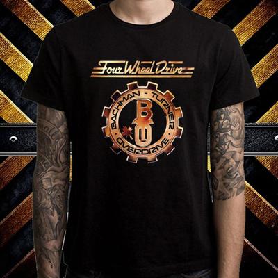Bachman Turner Overdrive Album Fekete Unisex Póló