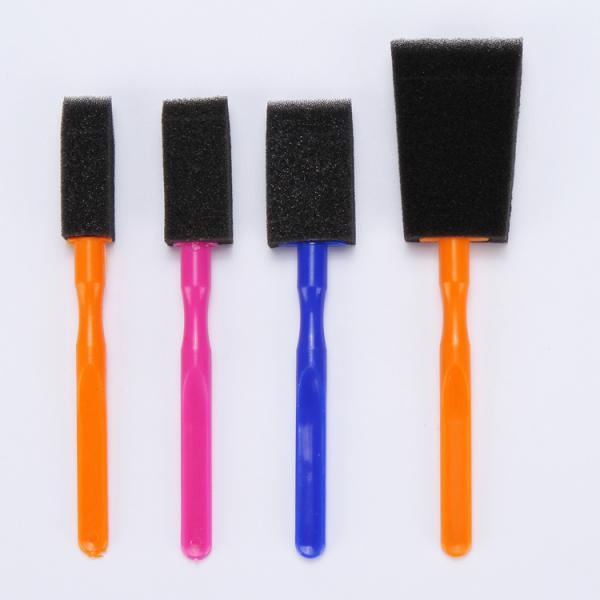 Magicdeal 4Pcs/Set Kids Children Educational Developmental Painting Graffiti Sponge Brush Covered