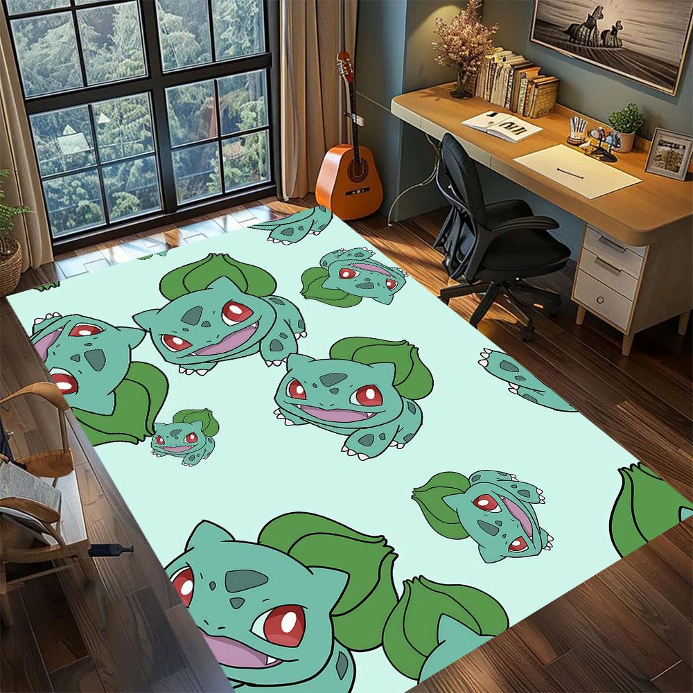 PokeMon anime character Carpet for Living Room Bedroom Home Decor Cool Movie Mat Play Floor Mat