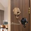 Cute Fortune Cats Doorbell Hanging Door Chimes Magnetic Entryway Alert Bells with Hook for Home and Shop Decors Ornament
