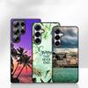 Pour Samsung Galaxy A07 A13 A12 A14 A23 A50 A51 A52 A53 A70 A71 A72 A21S A04 Note 20 9 8 10 Coque Montagne Mer Plage Voyage Océan