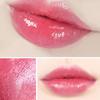 Transparent Jelly Lip Gloss Moisturizing Lipstick with Peach Flavor
