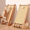1PC Sisal Cat Scratch Board Sturdy Cat Scratch Pillar Heavy Duty Anti-Scratch Mat Cat Gift For Living Room Bedroom Sofa Wall Cat Owner Cat Exercise