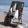 Proof Beach Towel with Singer Cliff Richard Pattern - Soft,absorbent,quick-drying,machine Washable - Perfect for Swimming,camping,bathing