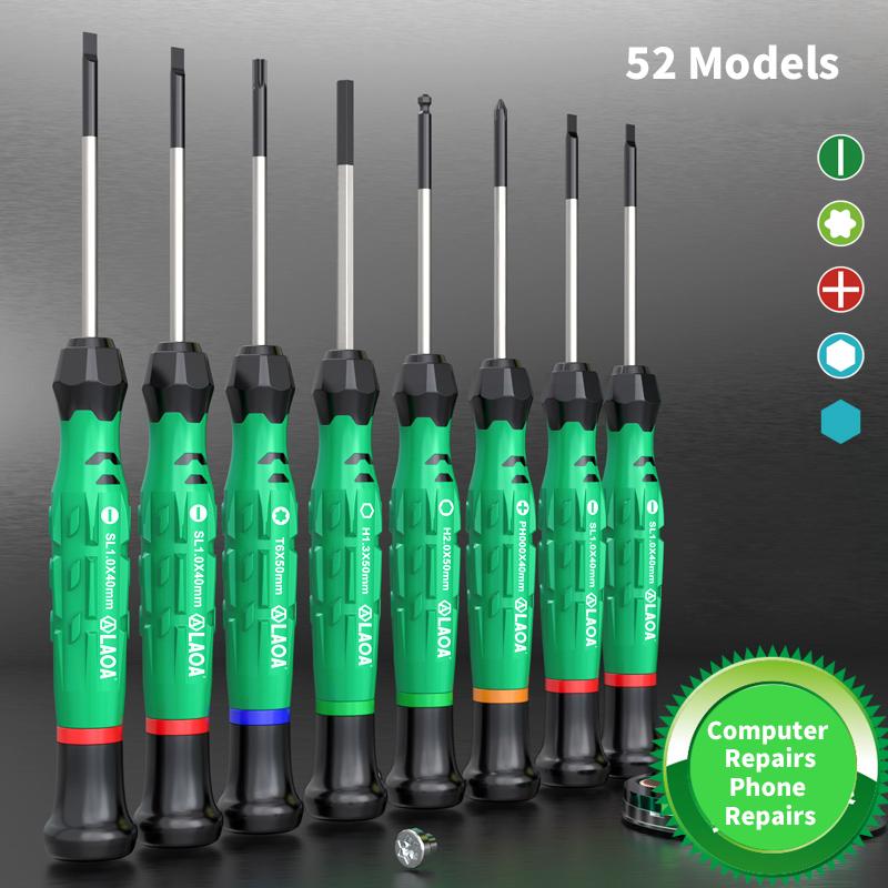 1pc Mini Torx Screwdriver featuring Magnetism S2 Alloy Steel Pozi Screwdrivers Flower Shaped Screwdriver T5-T20