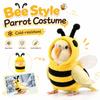 Universelle warme Kleidung für Vögel Kältebeständiges Vogeloutfit Bienenstil Papageienkostüm Herbst Winter