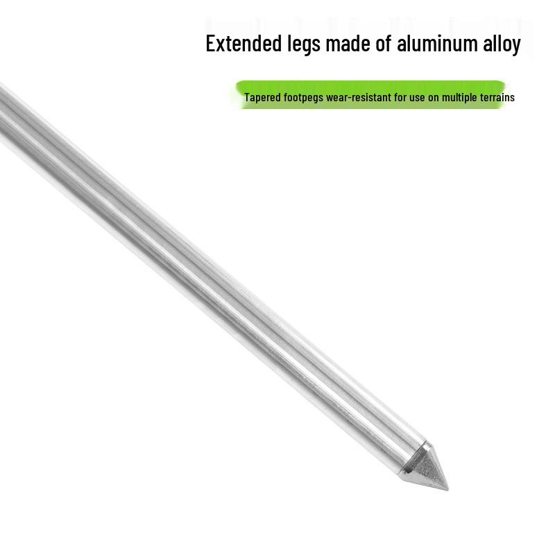 Portable Folding Dual-Use Fishing Rod Holder: Multi-Hole Retractable Stake for Sea and Hand Rods