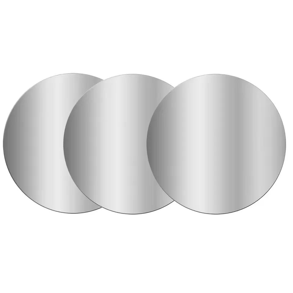 Xiaomi 1-5PCS 8CM Magnetic Metal Plate Disk for Mobile Phone Tablet Universal Self Adhesive Iron Disk Patch Sticker for Magnetic Holder